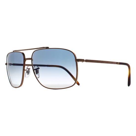 Ray-Ban Rectangle Unisex Rose Gold Blau Gradient RB3796 - Image 2