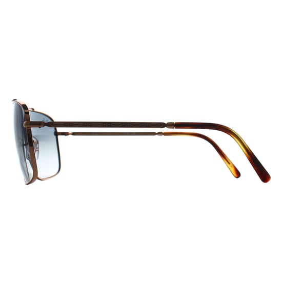 Ray-Ban Rectangle Unisex Rose Gold Blau Gradient RB3796 - Image 3