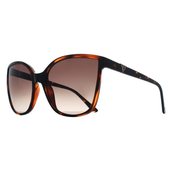 Guess Cat Eye Damen Dunkel Havanna Braun Farbverlauf GU00144 - Image 2