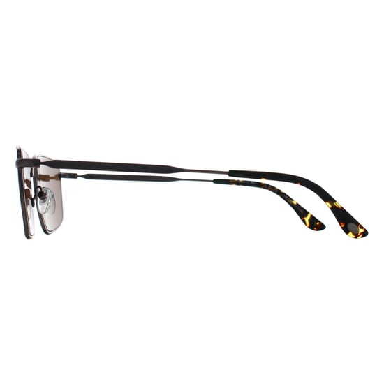 Lacoste Rectangle Mens Matte Licht Gunmetal Braun Grau L277S - Image 3