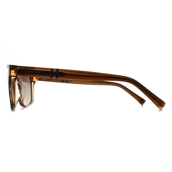 Timberland Rectangle Mens Striped Brown Horn Brown TB00020 - Image 3