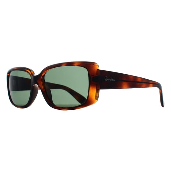 Ray-Ban Rectangle Damen poliert Havanna Grün RB4389 - Image 2