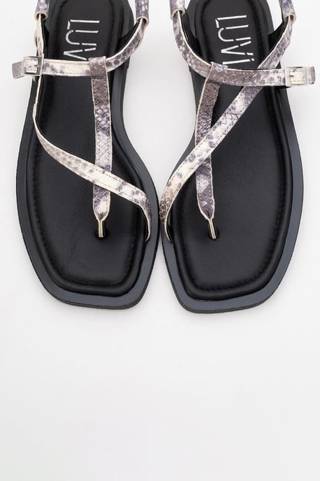 Morgana Leder Thong Sandale (Women) - Image 2