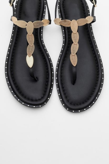 Marea Leder Flach Sandale (Women) - Image 2