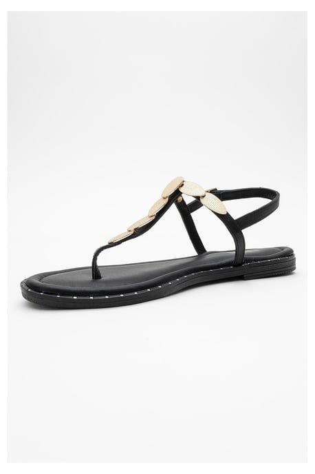 Marea Leder Flach Sandale (Women) - Image 4