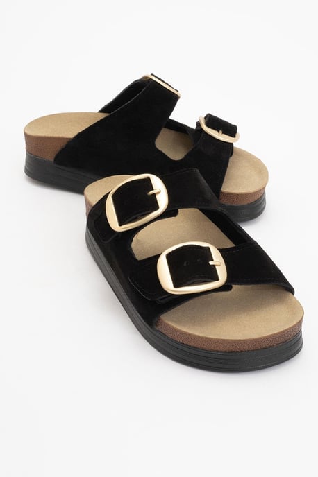 Harbor Wildleder Leder Two-Strap Sandale (Women) - Image 1