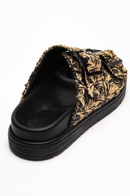 Milana Leder Double‑Strap Sandale (Women) - Image 5