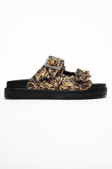 Milana Leder Double‑Strap Sandale (Women) - Image 6