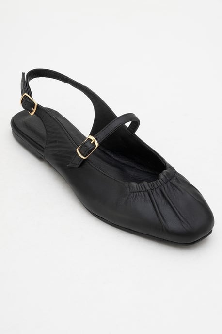 Britney Leder Closed-Toe Sandale - Image 3