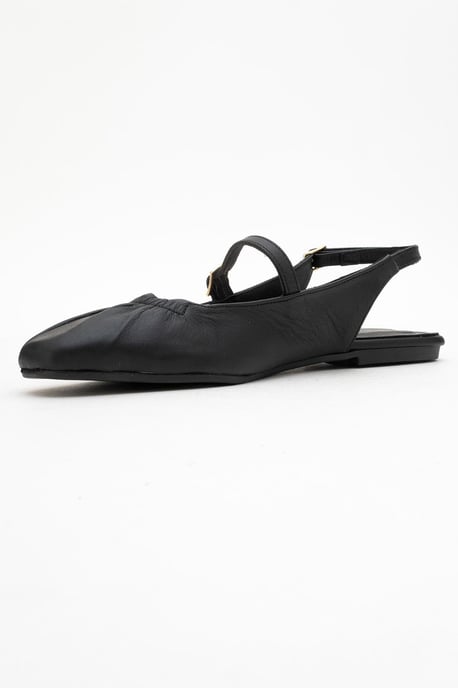 Britney Leder Closed-Toe Sandale - Image 4