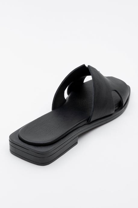 Jez Leder Slide Sandale (Women) - Image 3