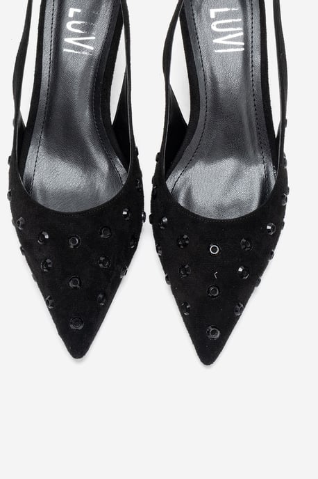 Lorex Verzierter Stiletto Slingback-Pumps - Image 3
