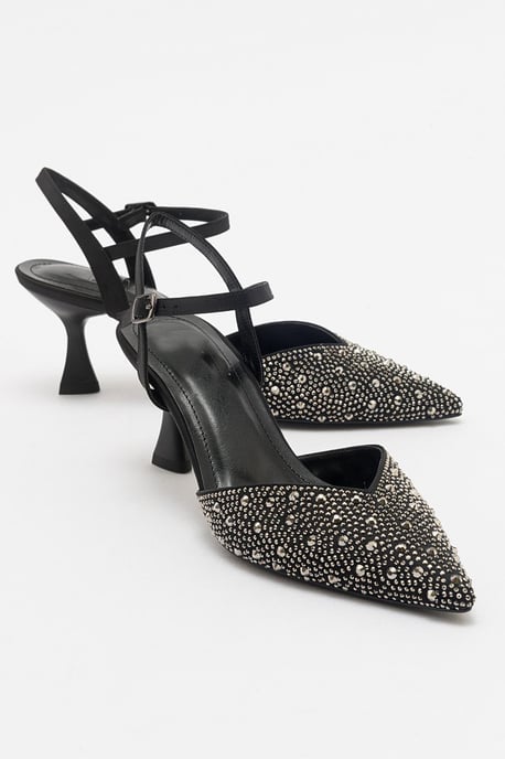 Vilka Verzierte Slingback Kitten-Heel-Pumps - Image 1