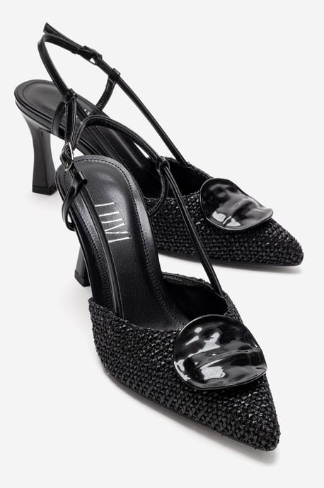 Levia Geflochtener Slingback-Pump mit spitzer Zehenpartie - Image 2