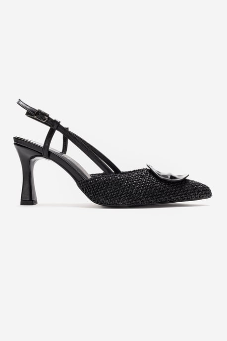 Levia Geflochtener Slingback-Pump mit spitzer Zehenpartie - Image 6