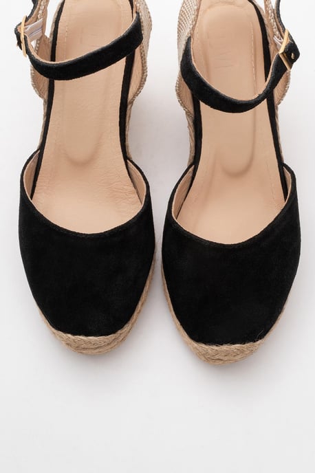 Sinta Wildleder Leder Plateform Espadrille (Damen) - Image 3
