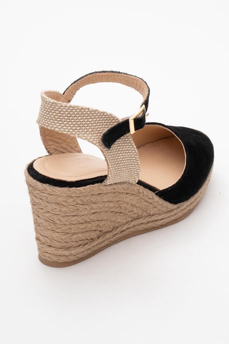 Sinta Wildleder Leder Plateform Espadrille (Damen) - Image 4