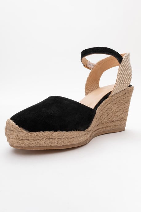 Sinta Wildleder Leder Plateform Espadrille (Damen) - Image 5