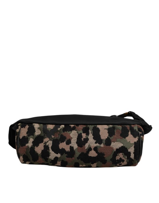 Dolce & Gabbana Mehrfarbiges Leoparden DG Logo Gürtel Hüfttasche Bag - Image 5