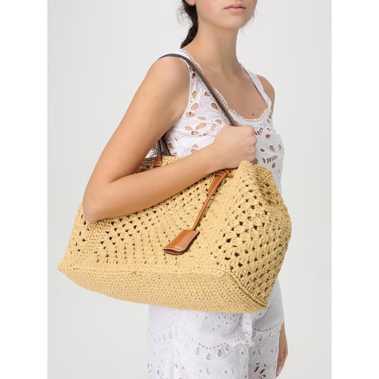 Ermanno Scervino Beiger Lederhandtasche - Image 2