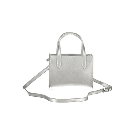 Mario Valentino Silberne Polyurethan Damenhandtasche - Image 2