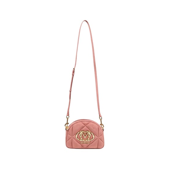Love Moschino Pink Wildlederleder Handtasche - Image 2