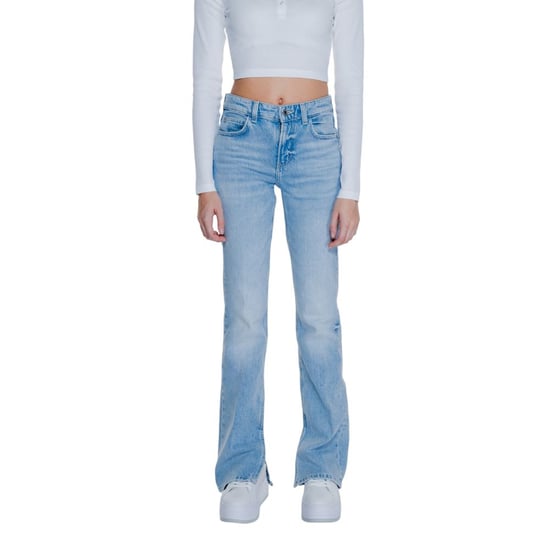 Hoch geschnittene Flared Jeans der 1970er Jahre - Image 1