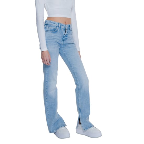 Hoch geschnittene Flared Jeans der 1970er Jahre - Image 4