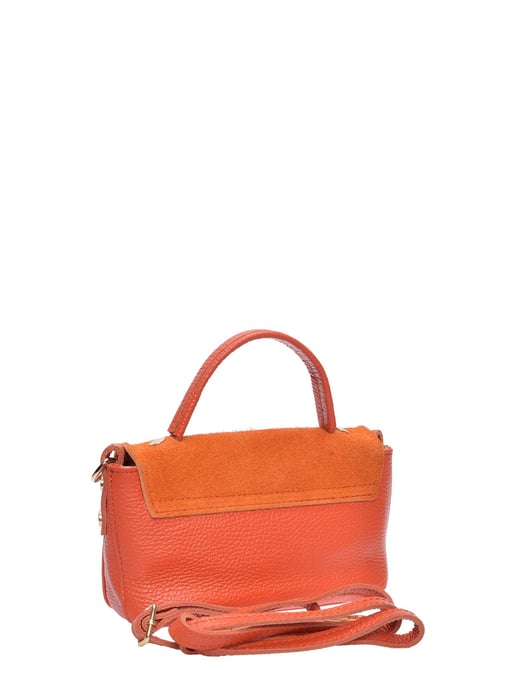 Roberta M Orange Rindsledertasche - Image 2