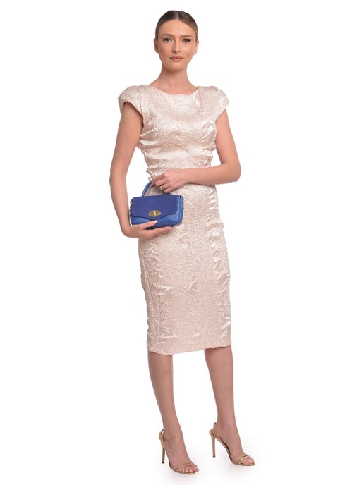 Roberta M Blau Rindsledertasche - Image 5