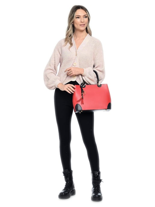 Isabella Rhea Mehrfarbig Rindsledertasche - Image 5