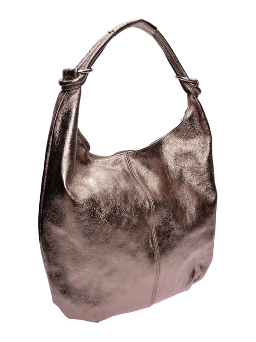 Anna Luchini Bronze Rindsledertasche - Image 2