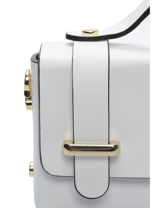 Isabella Rhea Weiß Rindsledertasche - Image 3