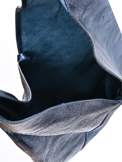 Isabella Rhea Blau Rindsledertasche - Image 4