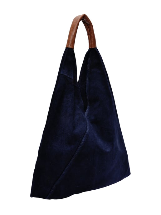 Anna Luchini Blau Rindsledertasche - Image 2