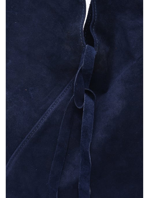 Anna Luchini Blau Rindsledertasche - Image 3