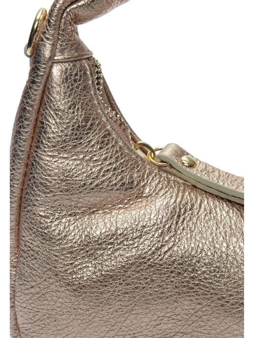Anna Luchini Bronze Rindsledertasche - Image 3