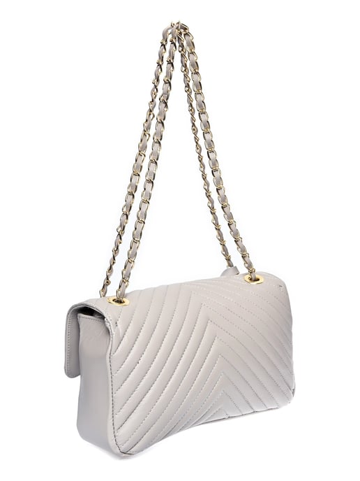 Roberta M Grau Rindsledertasche - Image 2