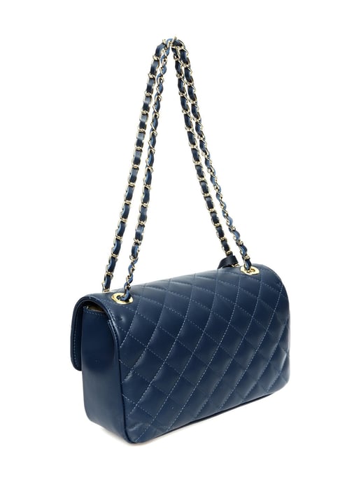 Isabella Rhea Blau Rindsledertasche - Image 2