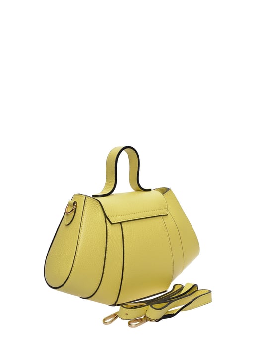Luisa Vannini Zweifarbig Rindsledertasche - Image 2