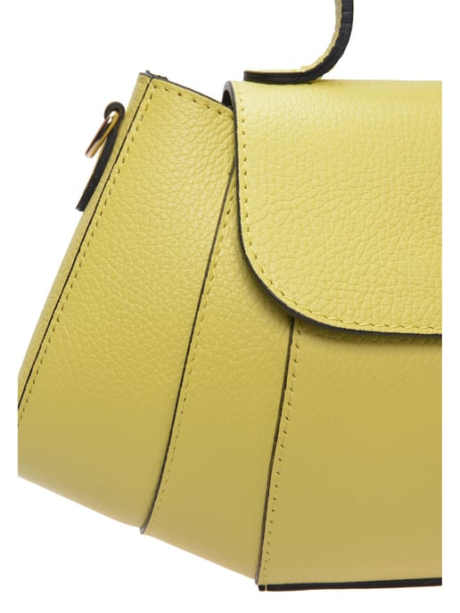 Luisa Vannini Zweifarbig Rindsledertasche - Image 3