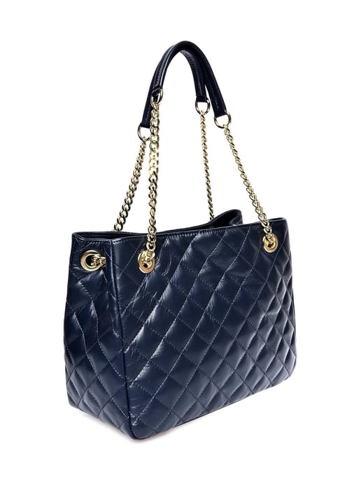 Isabella Rhea Blau Rindsledertasche - Image 2