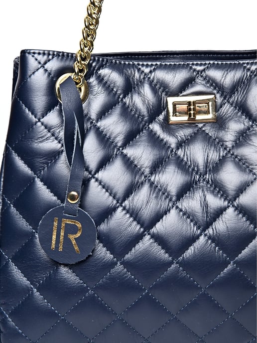 Isabella Rhea Blau Rindsledertasche - Image 3