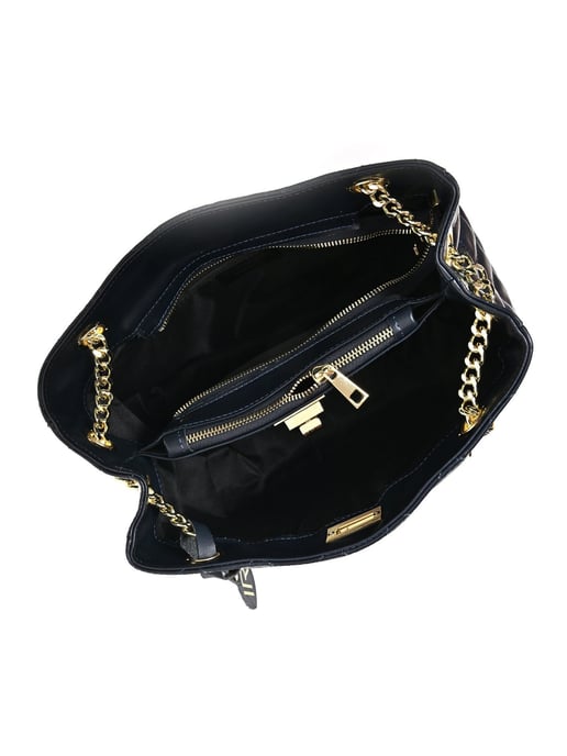 Isabella Rhea Blau Rindsledertasche - Image 4