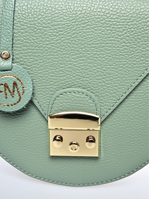 Roberta M Grün Rindsledertasche - Image 3