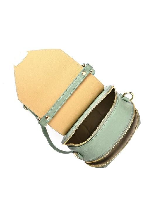 Roberta M Grün Rindsledertasche - Image 4