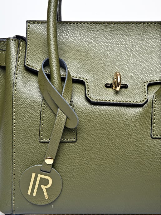 Isabella Rhea Grün Rindsledertasche - Image 3