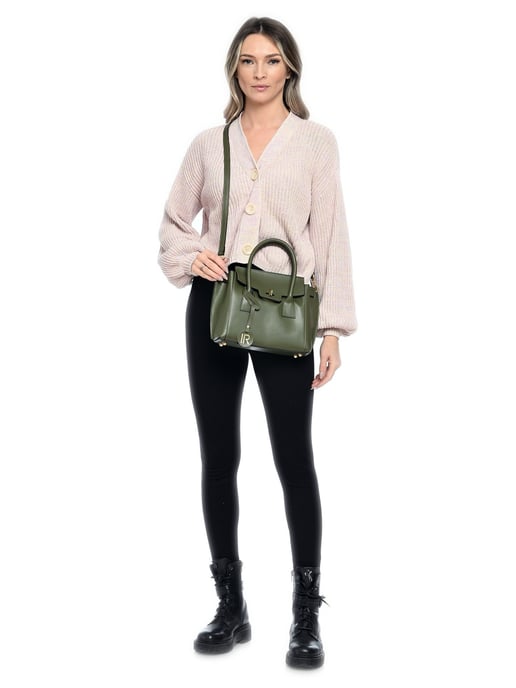 Isabella Rhea Grün Rindsledertasche - Image 5