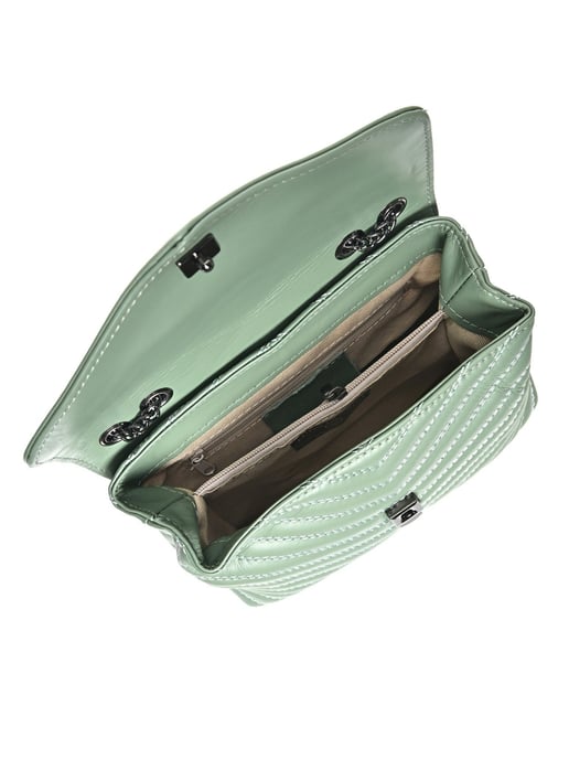 Luisa Vannini Grün Rindsledertasche - Image 4