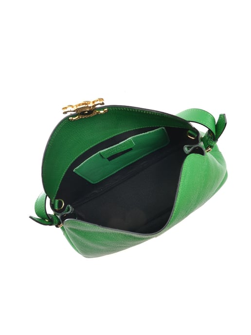 Anna Luchini Grün Rindsledertasche - Image 4